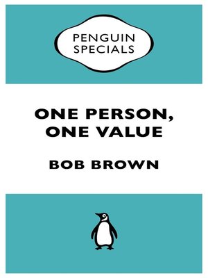 cover image of One Person, One Value